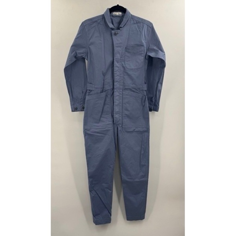 Alex Mill Womens Blue Expedition Standard Jumpsuit SMALL Utility Streetwear - Picture 2 of 10
